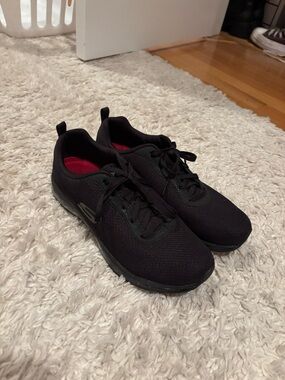 Skechers Black Athletic Sneakers